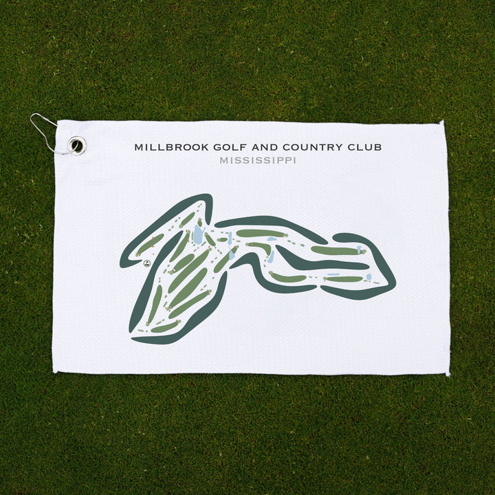 Millbrook Golf & Country Club, Mississippi - Printed Golf Courses