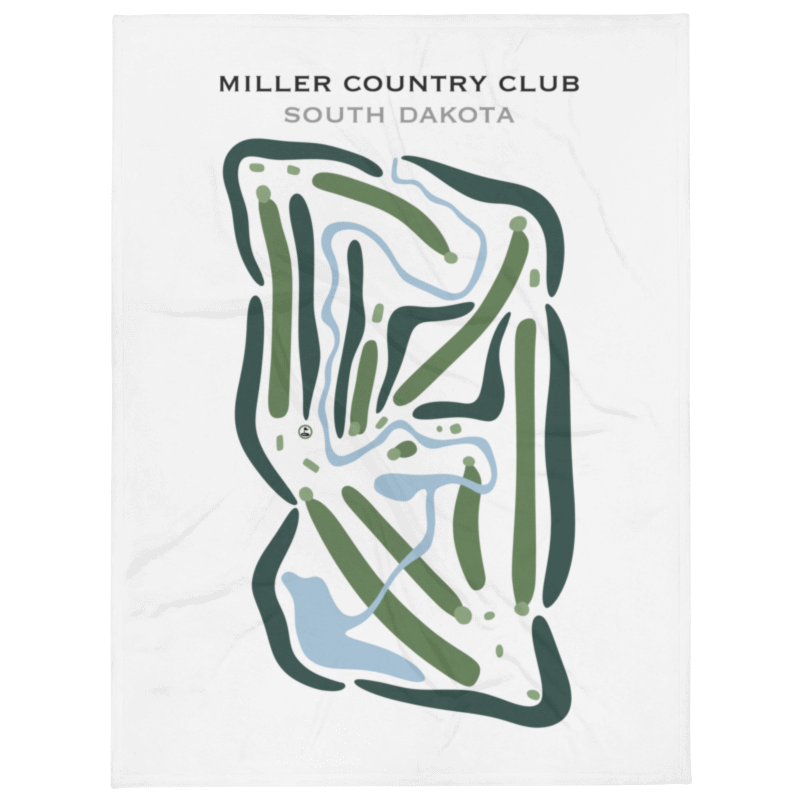 Miller Country Club, South Dakota - Printed Golf Courses