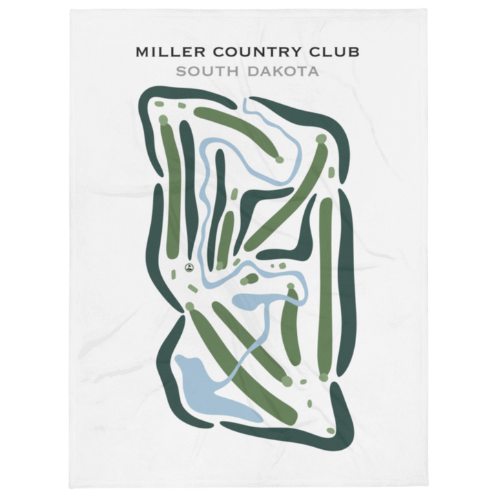 Miller Country Club, South Dakota - Printed Golf Courses