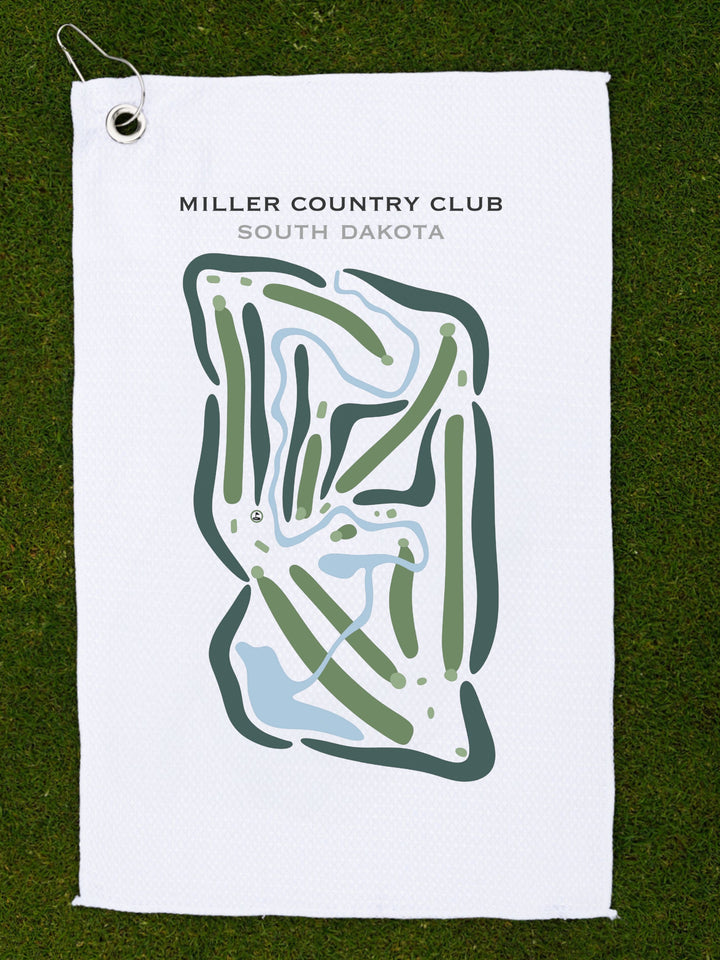 Miller Country Club, South Dakota - Printed Golf Courses