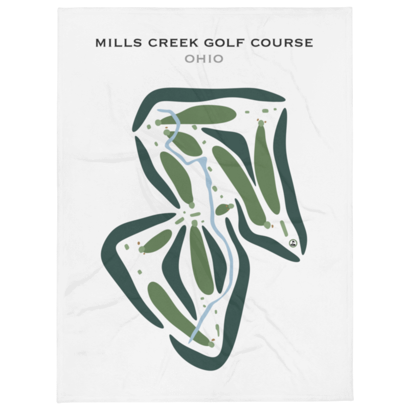 Mills Creek Golf Course, Ohio - Printed Golf Courses