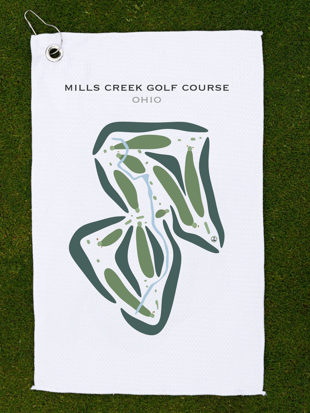 Mills Creek Golf Course, Ohio - Printed Golf Courses