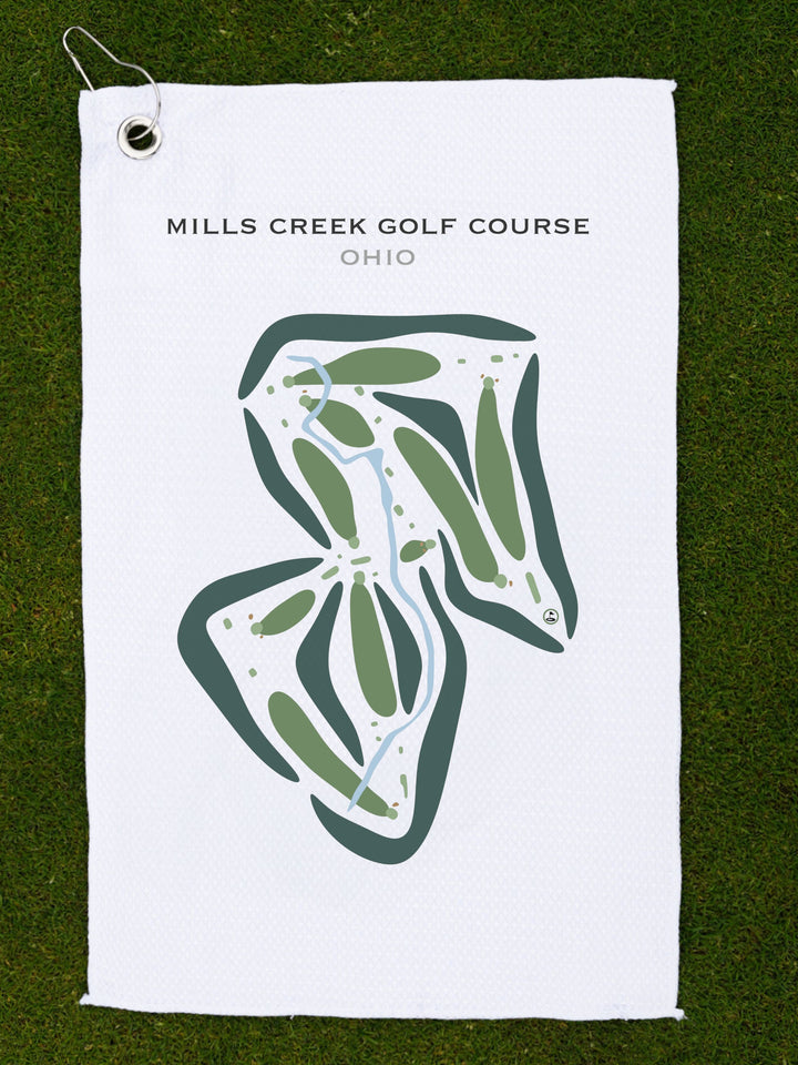 Mills Creek Golf Course, Ohio - Printed Golf Courses