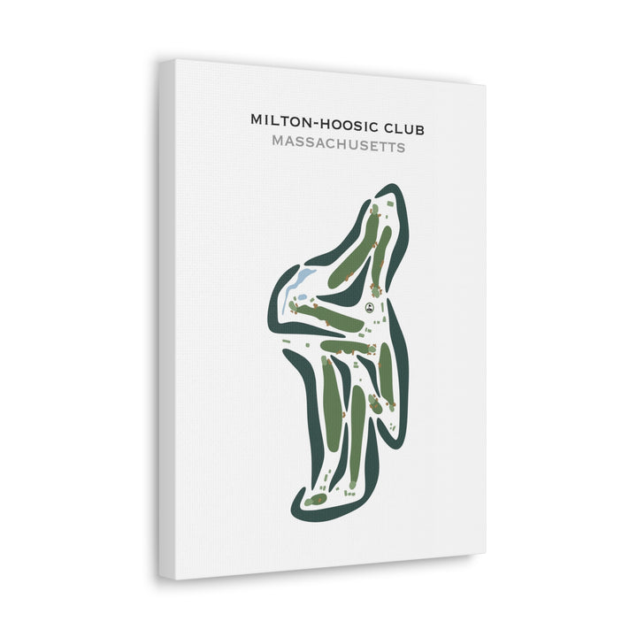 Milton-Hoosic Club, Massachusetts - Printed Golf Courses