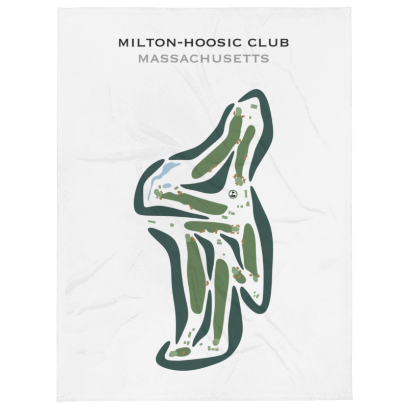 Milton-Hoosic Club, Massachusetts - Printed Golf Courses