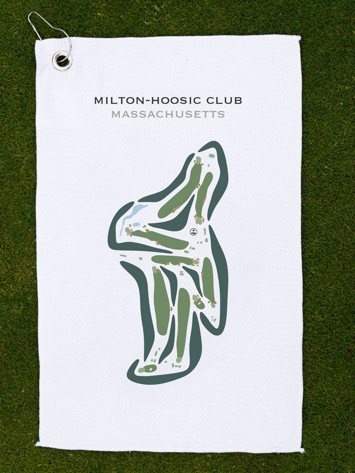 Milton-Hoosic Club, Massachusetts - Printed Golf Courses