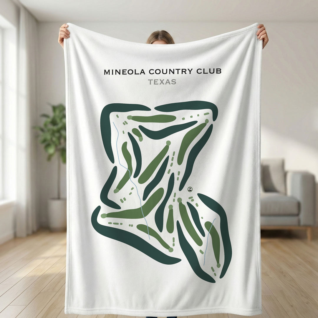 Mineola Country Club, Texas - Printed Golf Courses