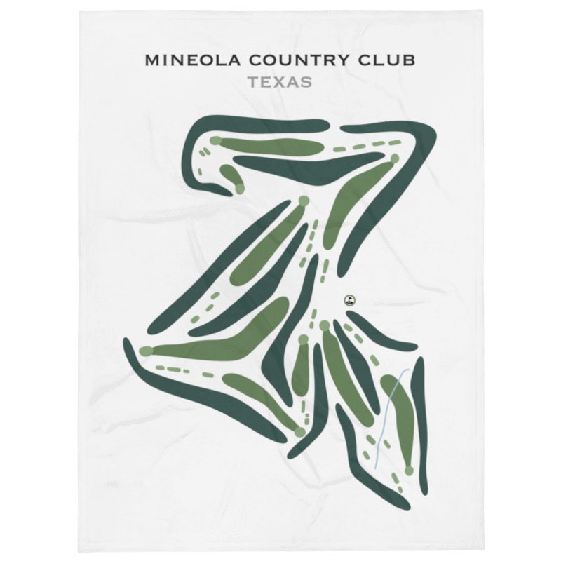 Mineola Country Club, Texas - Printed Golf Course