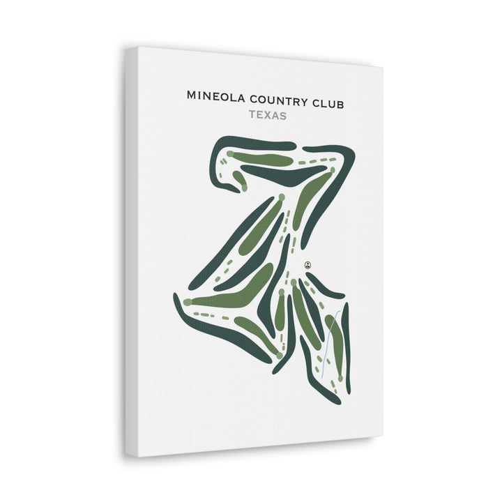 Mineola Country Club, Texas - Printed Golf Course