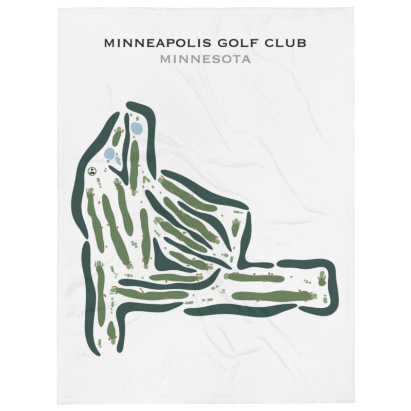 Minneapolis Golf Club, Minnesota - Printed Golf Courses