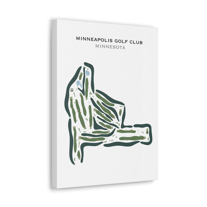 Minneapolis Golf Club, Minnesota - Printed Golf Courses