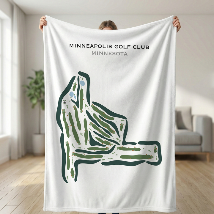 Minneapolis Golf Club, Minnesota - Printed Golf Courses