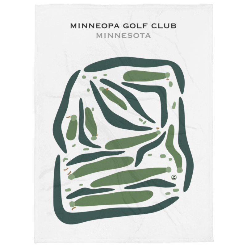 Minneopa Golf Club, Minnesota - Printed Golf Courses