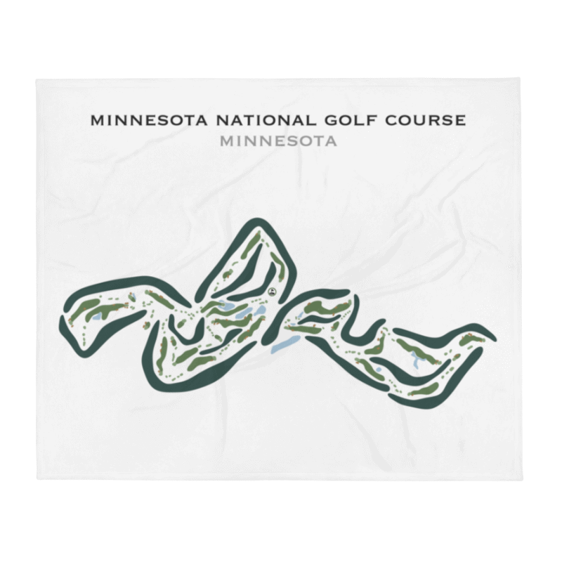 Minnesota National Golf Course, Minnesota - Printed Golf Courses