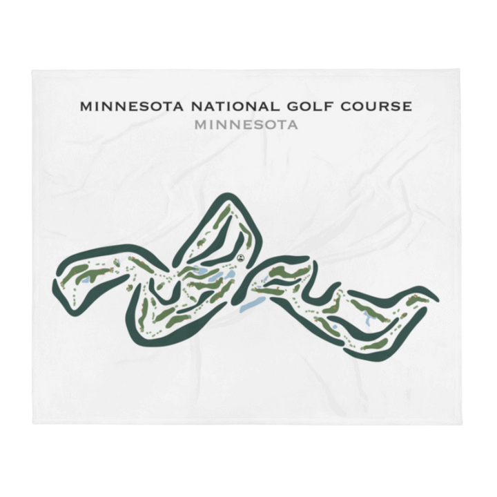 Minnesota National Golf Course, Minnesota - Printed Golf Courses