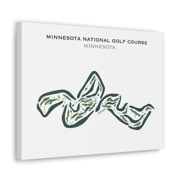 Minnesota National Golf Course, Minnesota - Printed Golf Courses