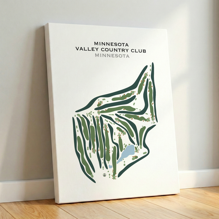 Minnesota Valley Country Club, Minnesota - Printed Golf Course