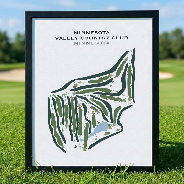 Minnesota Valley Country Club, Minnesota - Printed Golf Course