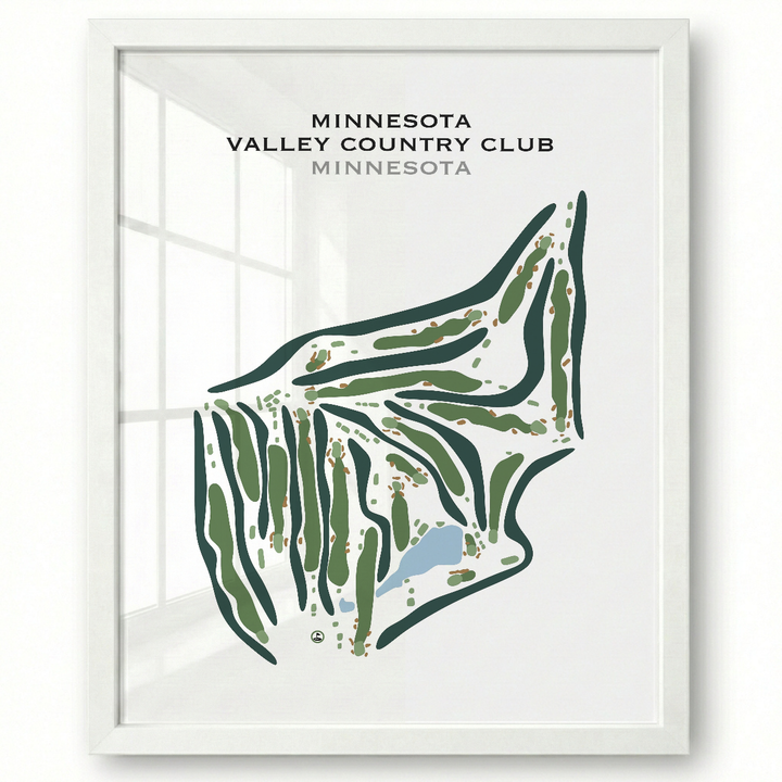 Minnesota Valley Country Club, Minnesota - Printed Golf Course