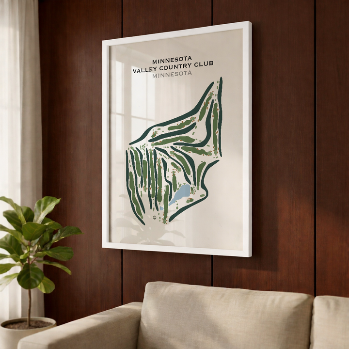 Minnesota Valley Country Club, Minnesota - Printed Golf Course