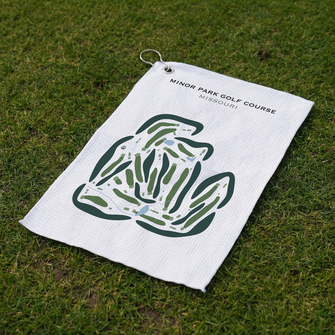 Minor Park Golf Course, Missouri - Printed Golf Courses