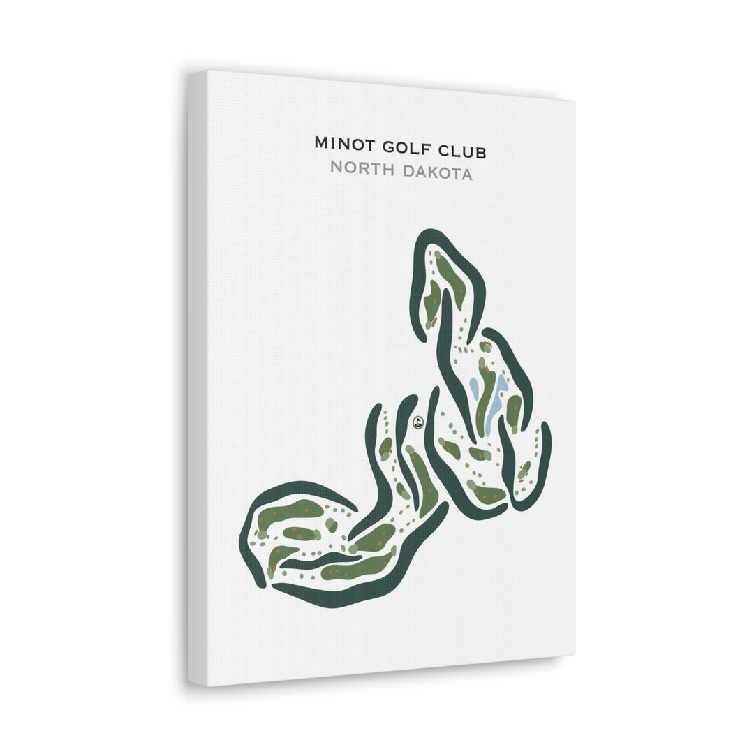 Minot Country Club, North Dakota - Printed Golf Courses