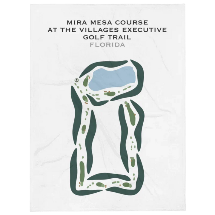Mira Mesa Course at The Villages Executive Golf Trail, Florida - Printed Golf Courses