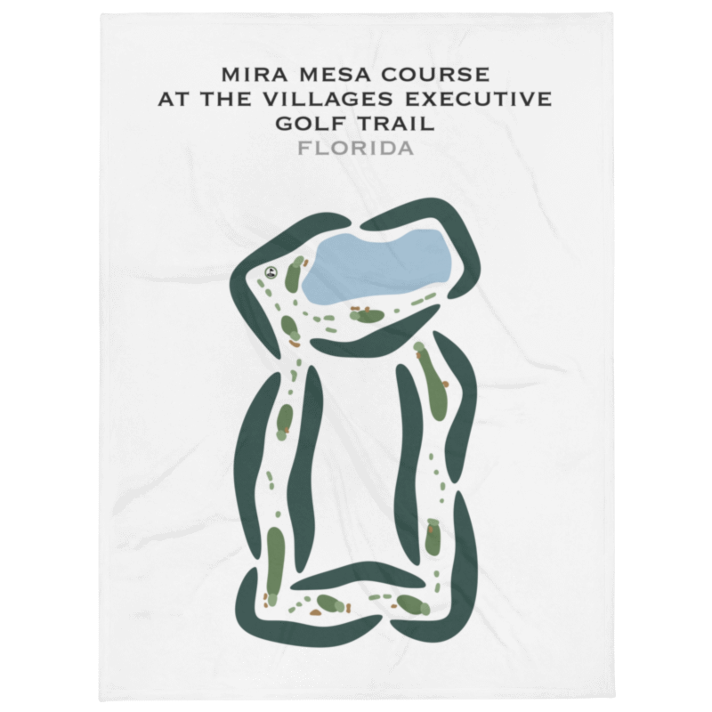 Mira Mesa at The Villages Executive Golf Trail, Florida - Printed Golf Courses