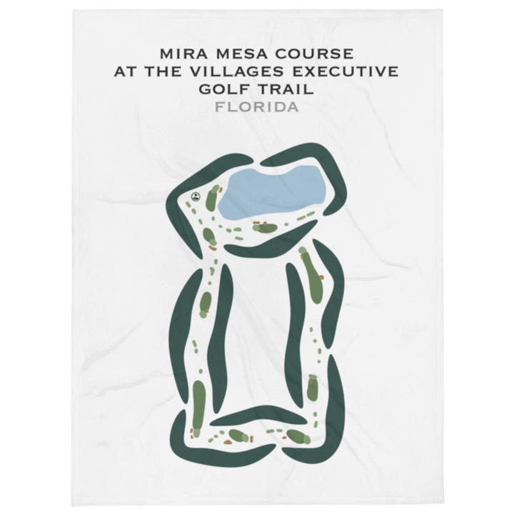 Mira Mesa at The Villages Executive Golf Trail, Florida - Printed Golf Courses