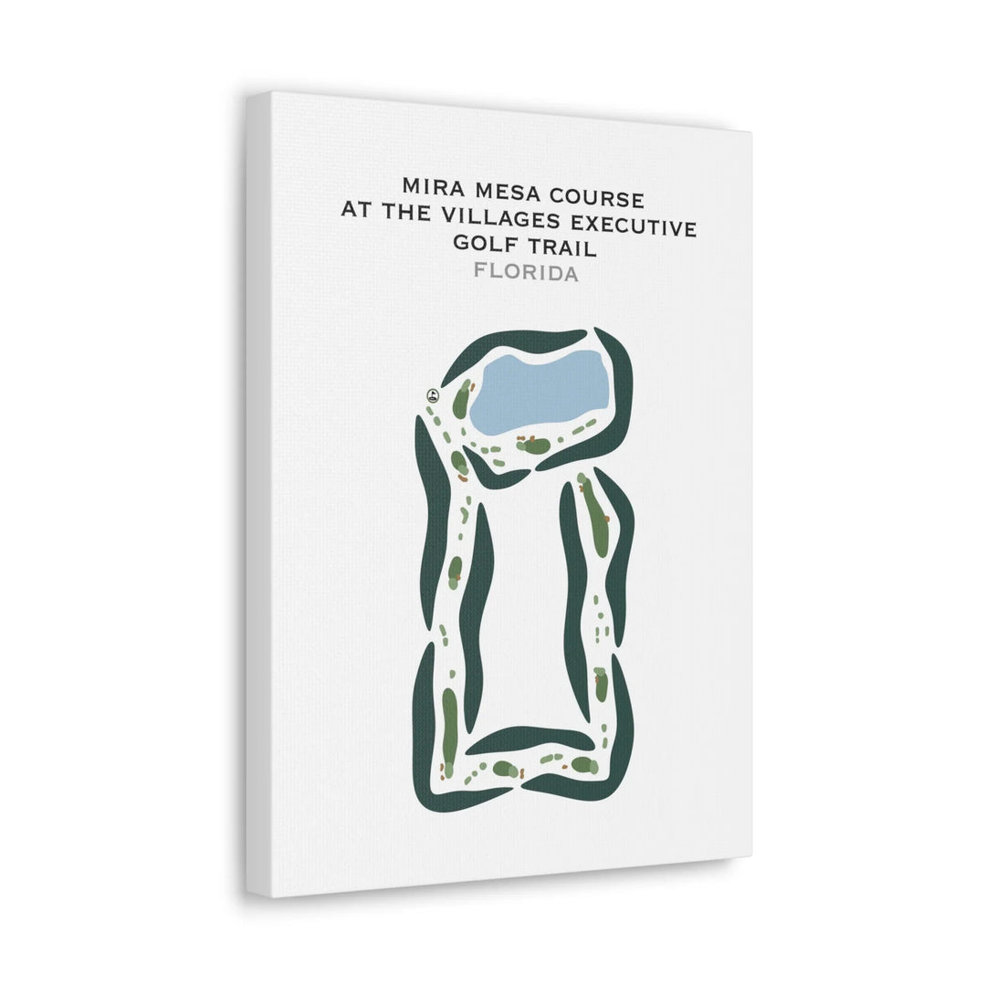 Mira Mesa Course at The Villages Executive Golf Trail, Florida - Printed Golf Courses