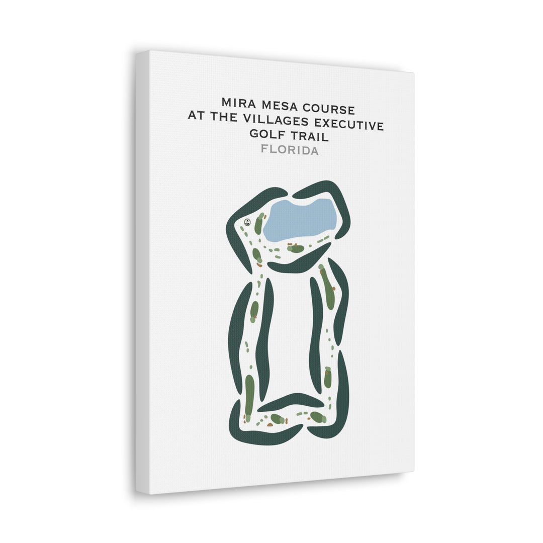 Mira Mesa at The Villages Executive Golf Trail, Florida - Printed Golf Courses