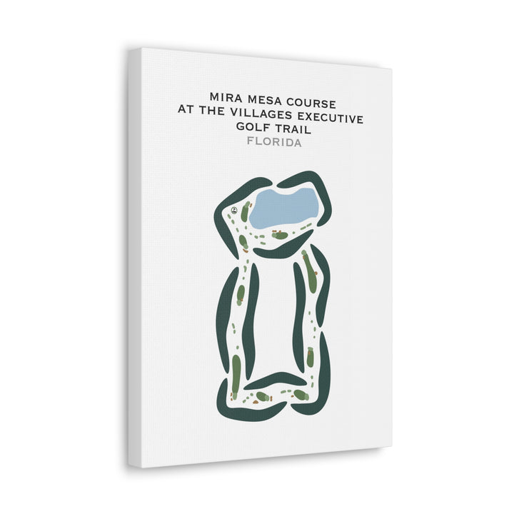 Mira Mesa at The Villages Executive Golf Trail, Florida - Printed Golf Courses