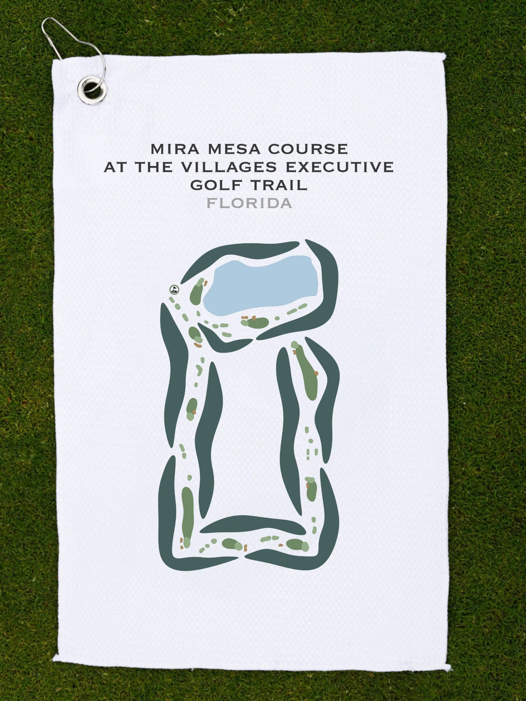 Mira Mesa Course at The Villages Executive Golf Trail, Florida - Printed Golf Courses