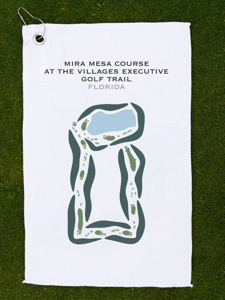 Mira Mesa Course at The Villages Executive Golf Trail, Florida - Printed Golf Courses