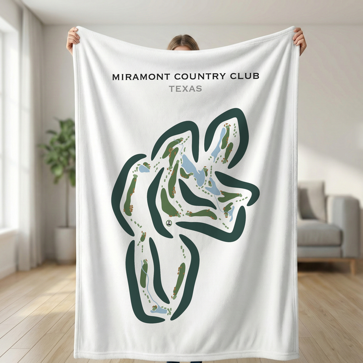 Miramont Country Club, Texas - Printed Golf Courses