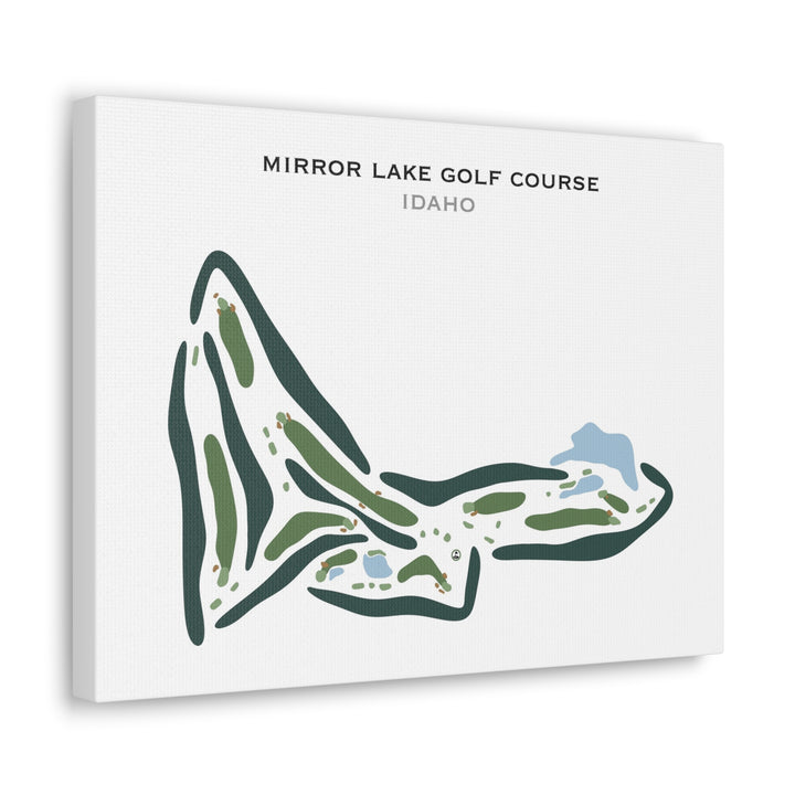 Mirror Lake Golf Course, Idaho - Printed Golf Courses