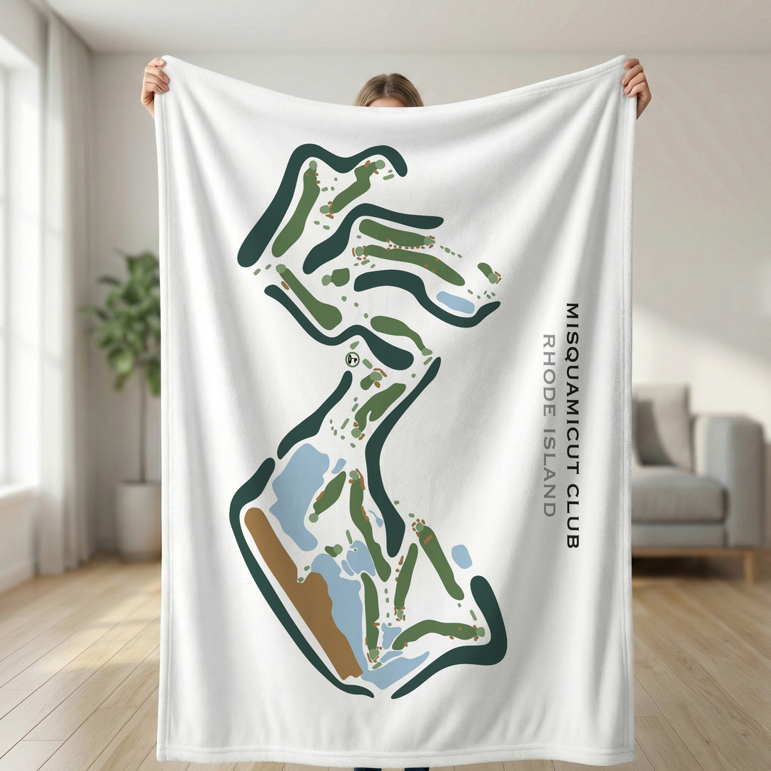 Misquamicut Golf Club, Watch Hill, Rhode Island - Printed Golf Courses