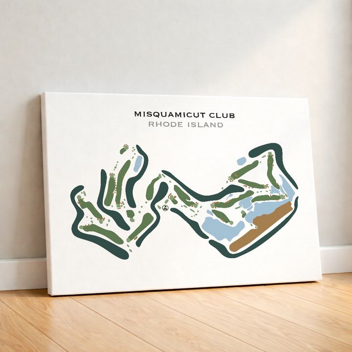 Misquamicut Golf Club, Watch Hill, Rhode Island - Printed Golf Courses