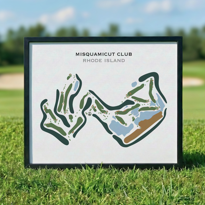 Misquamicut Golf Club, Watch Hill, Rhode Island - Printed Golf Courses