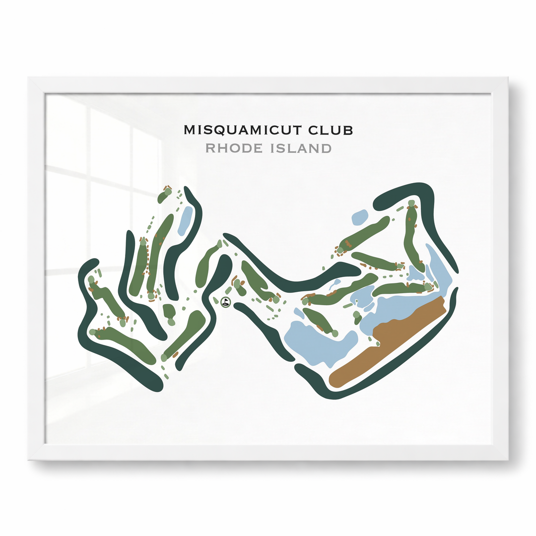 Misquamicut Golf Club, Watch Hill, Rhode Island - Printed Golf Courses