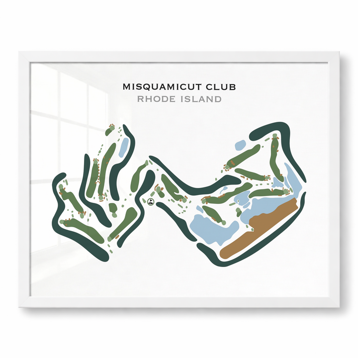 Misquamicut Golf Club, Watch Hill, Rhode Island - Printed Golf Courses