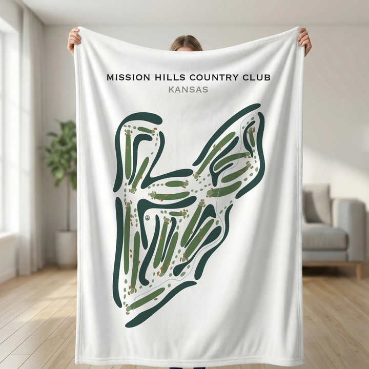 Mission Hills Country Club, Kansas - Printed Golf Courses