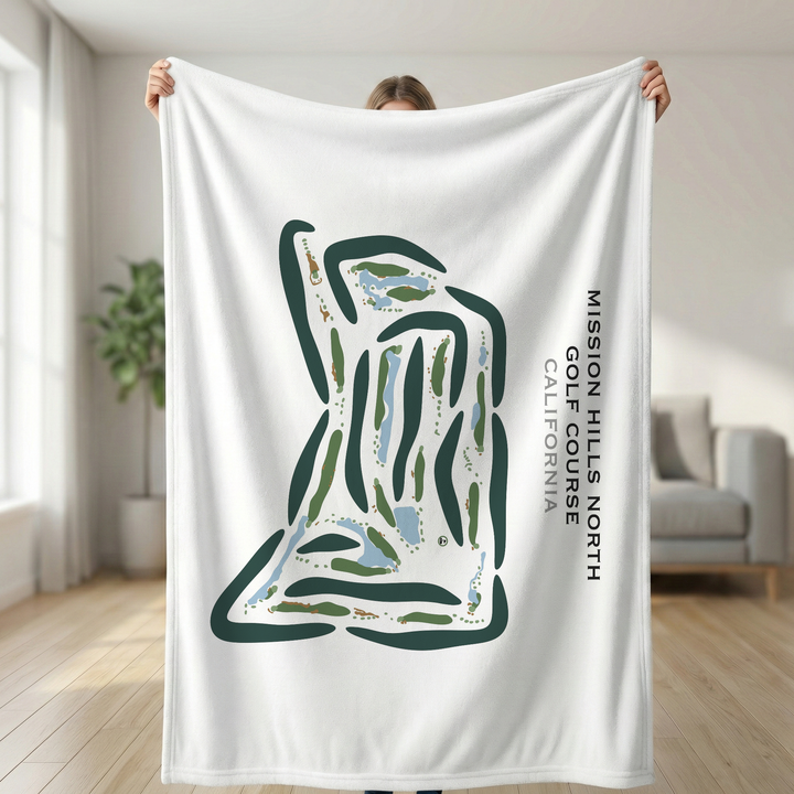 Mission Hills North Golf Course, California - Printed Golf Courses