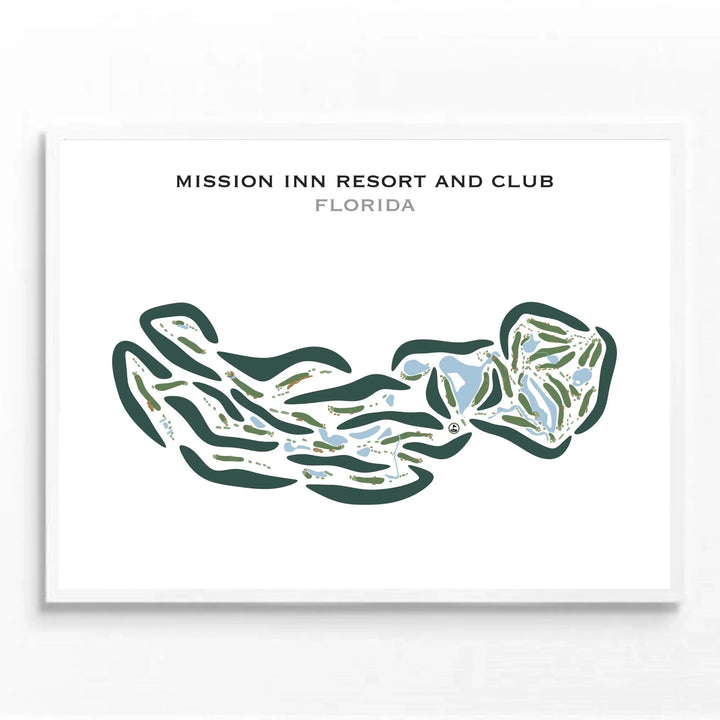 Mission Inn Resort & Club, Florida - Printed Golf Courses