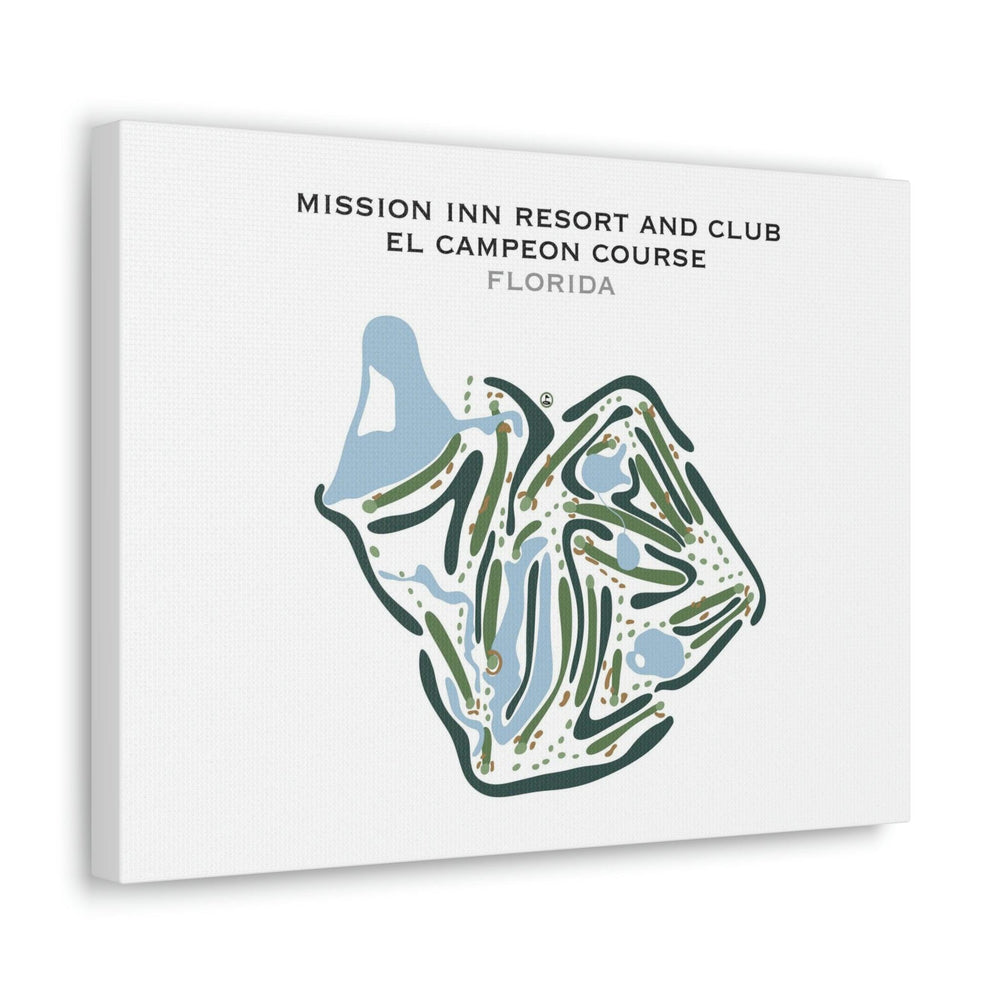 Mission Inn Resort & Club El Campeón Course, Florida - Printed Golf Courses - Golf Course Prints