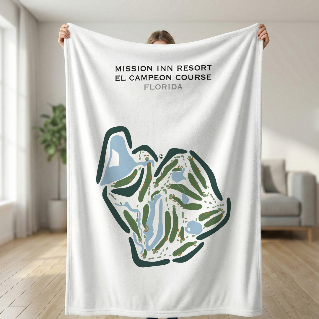 Mission Inn Resort & Club El Campeón Course, Florida - Printed Golf Courses