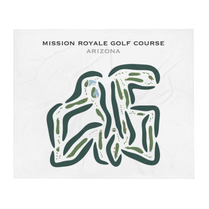 Mission Royale Golf Course, Arizona - Printed Golf Courses