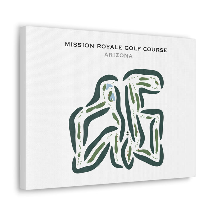 Mission Royale Golf Course, Arizona - Printed Golf Courses