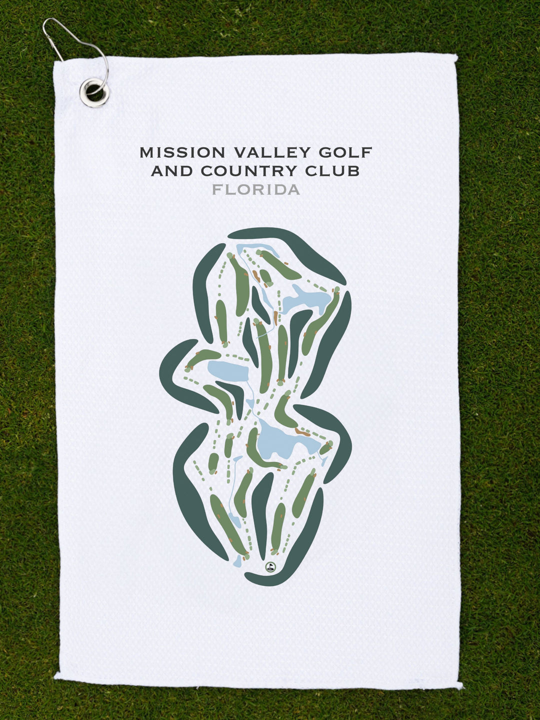 Mission Valley Golf & Country Club, Florida - Printed Golf Courses