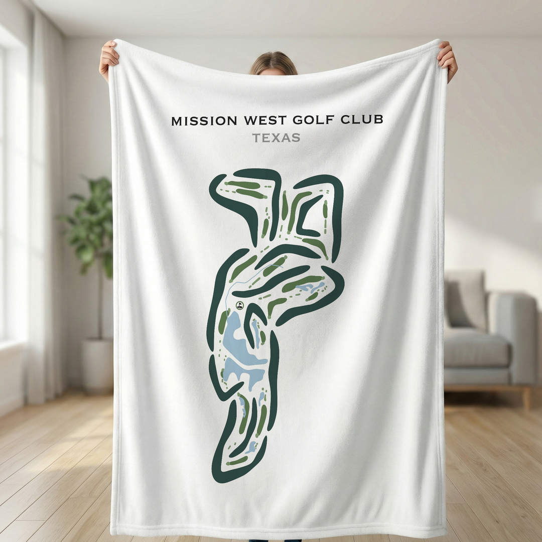 Mission West Golf Club, Texas - Printed Golf Courses
